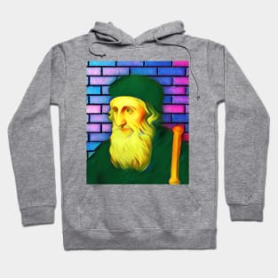 John Wycliffe Colourful Portrait | John Wycliffe Artwork 7 Hoodie